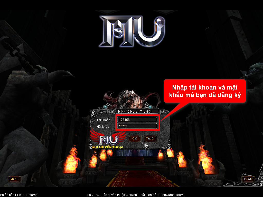 Chức năng chính của Game MU Sài Gòn Chức năng chính của Game MU Sài Gòn