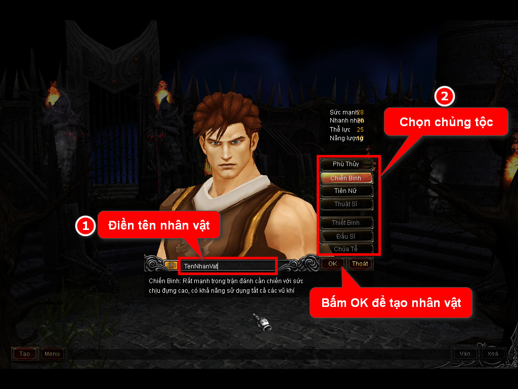 Chức năng chính của Game MU Sài Gòn Chức năng chính của Game MU Sài Gòn