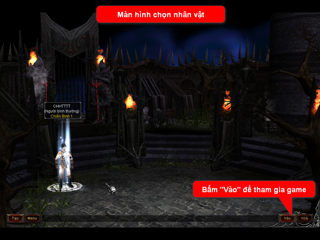 Chức năng chính của Game MU Sài Gòn Chức năng chính của Game MU Sài Gòn