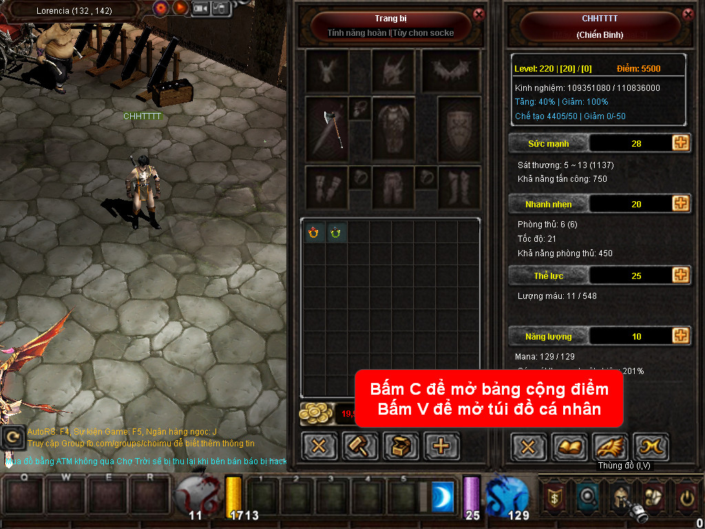 Chức năng chính của Game MU Sài Gòn Chức năng chính của Game MU Sài Gòn